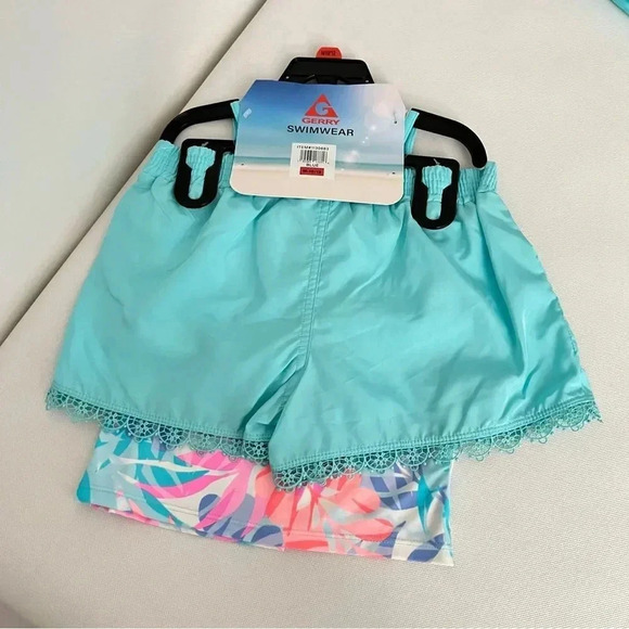 Gerry 3-Piece Tankini & Shorts Swimsuit Set Size M (10/12) UPF Protection - Picture 4 of 10